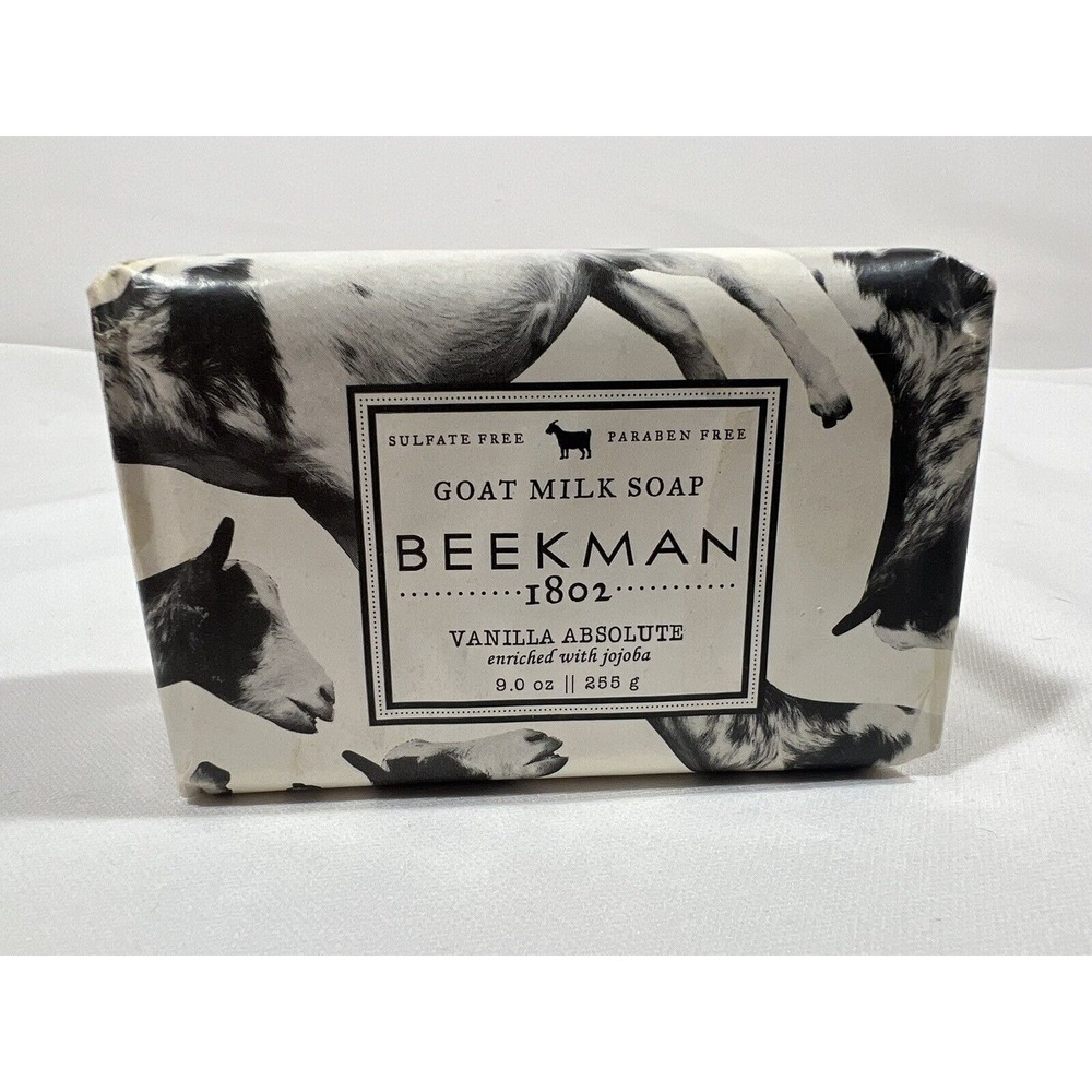Beekman‎ 1802 Goat Milk Soap Heirloom Apple Natural Skincare Clean Beauty
